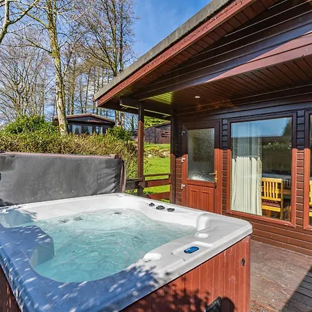 Birch Lodge 12 With Hot Tub Newton Stewart Exterior photo